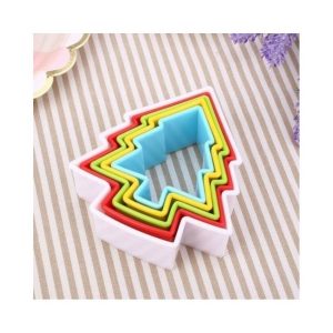 Cortador Arvore De Natal Confeitudo 5 Tamanhos Diversas Cores