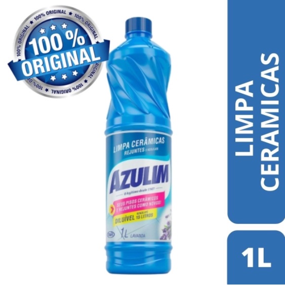 Limpa Ceramica Azulim 1 Litro Lavanda Cód.: 363