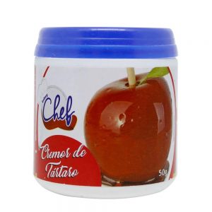 Cremor De Tártaro Iceberg 100g Original Pronta Entrega Controlador Cristalização Açucar Maça Do Amor Doces Caldas Bolos