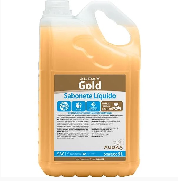 Sabonete Gold Pessgo 5 Litros Cód.: 111154 Audax