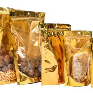 Embalagem Metalizada 16x23 C/Zip Unidade