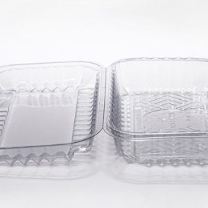 Embalagem Plástica PF10 Bandeja Pet Retangular Caixa C/ 100 Unidades Packform