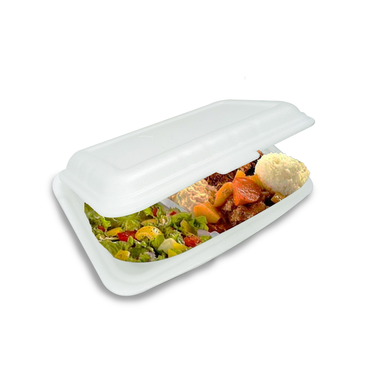 Hamburgueira De Isopor 101 C/ 100 Unidades Copoplast