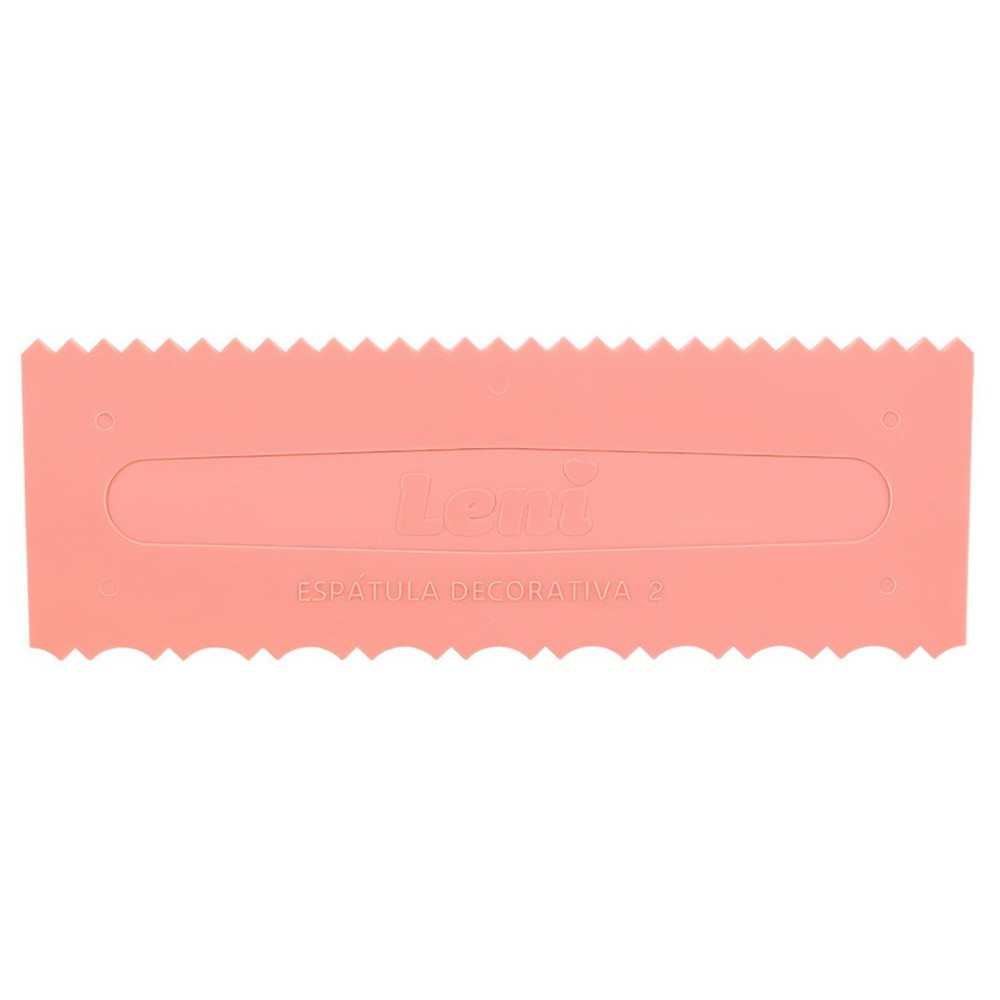 Espatula Decorativa 2 Leni Para Decoração De Bolos E Tortas Qualidade Premium Excelente Para Confeitarias Confeiteiro Pa