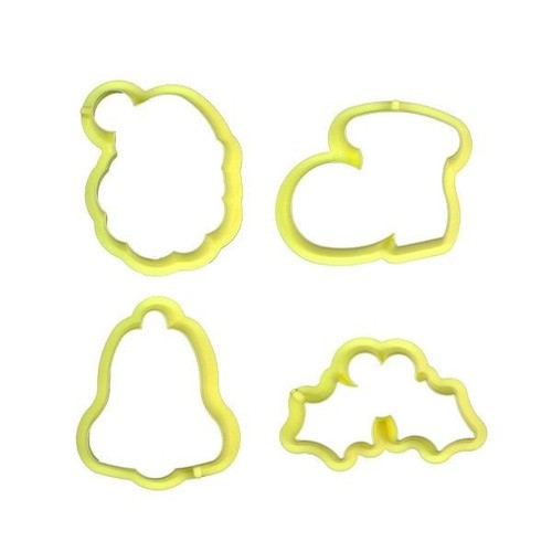 Cortador Natal 2 Com 4 Peças BlueStar Ideal Para Cortar Massas - Imagem 3