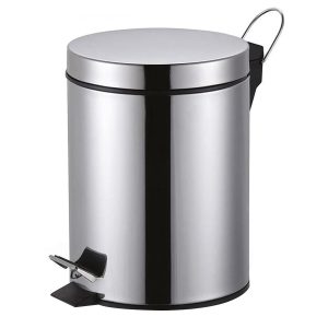 LIXEIRA INOX C/PEDAL (5L)