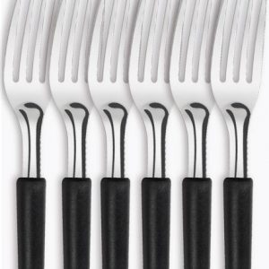 Garfo De Mesa Millenium C/ 12 Preto Di Solle