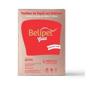 INTERFOLHA BR 20,5 X 20 BELIPEL GOLD