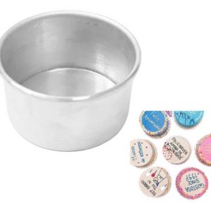 FORMAS BENTO CAKE FUNDO FIXO (8X5CM) C/2 UND REF 983