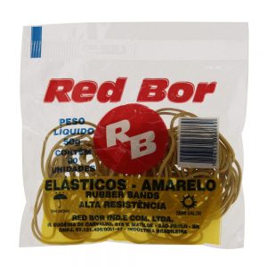 ELASTICO SUPER RUBBER BANDS (50G) PCT C/60 UNDS REDBOR
