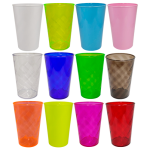COPO TWISTER 500ML TRANSPARENTE UND EMPLASA