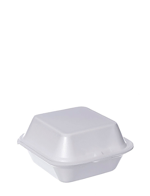 Hamburgueira De Iisopor 001 C/ 100 Unidades Copoplast