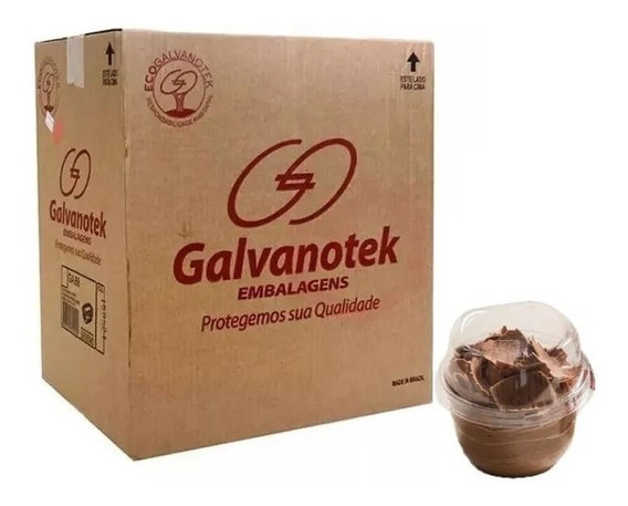 Embalagem Plástica G-670 Mousse Millenium Alta 110ml Caixa C/ 500