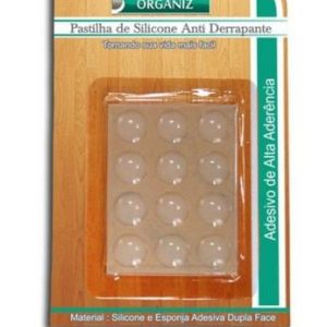 PASTILHA ANTI DERRAPANTE SILICONE C/12 REF 5735