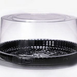 Embalagem Plástica PF32 Bandeja Premium Pet Preta Caixa C/ 50 Unidades Packform