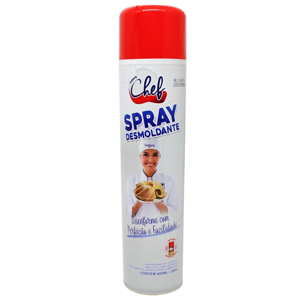 Spray Desmoldante Iceberg Chef 400ml (Aerosol) Original Preço Especial - Imagem 4