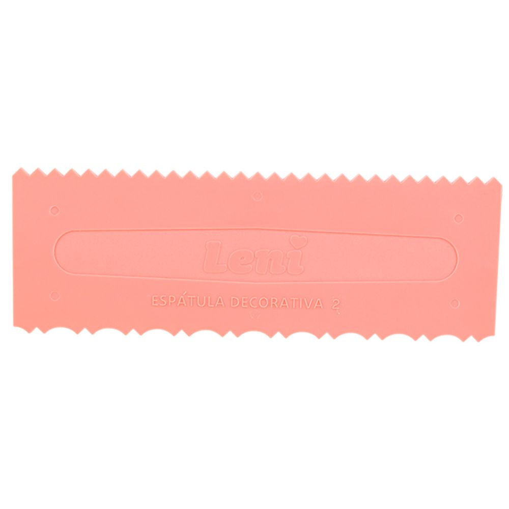 Espatula Decorativa 2 Leni Para Decoração De Bolos E Tortas Qualidade Premium Excelente Para Confeitarias Confeiteiro Pa - Imagem 2
