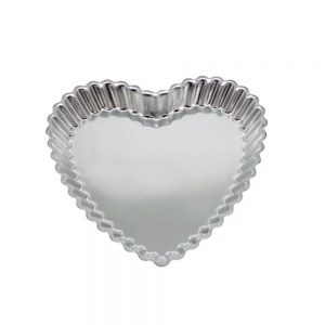 Forma Coração Crespa Fundo Falso 8,5 X 22cm Caparroz Original Qualidade Premium Pacote com 12 Unidades