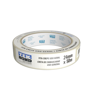 Fita Crepe 24mm x 50 Tekbond