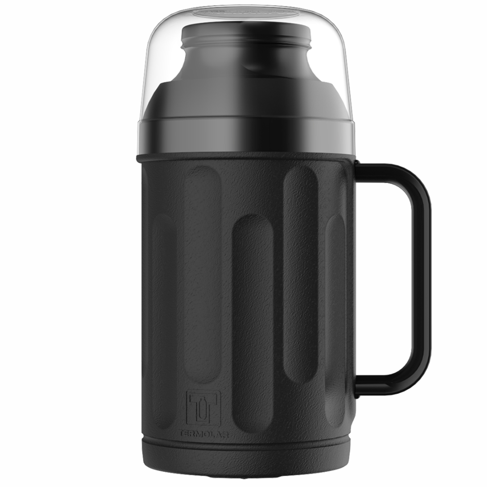 GARRAFA TERMICA PERSONAL 500 ML REF7022 PRETA COD 55421