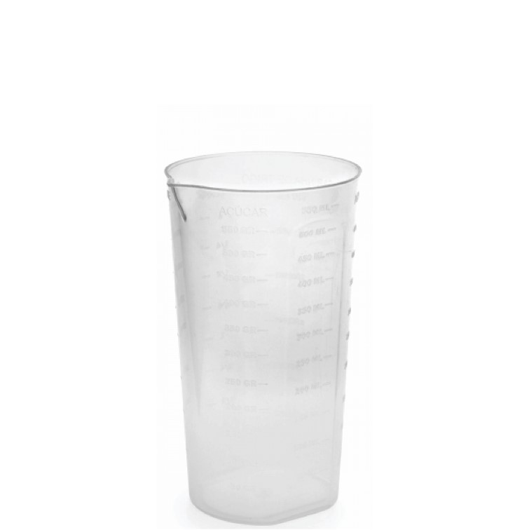 Copo Medidor 500ml Plástico C/Bico Ref 262