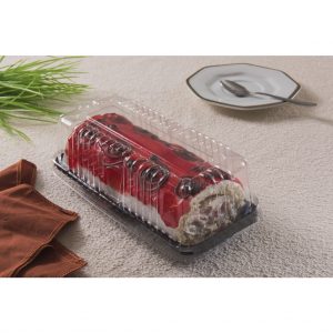 Embalagem Plástica G-64M Torta Bolo Mini Fatia 400g Pacote C/ 10 Unidades Galvanotek