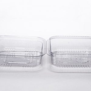 Embalagem Plástica PF641 Bandeja Pet Quadrada Pacote C/ 10 Unidades Packform