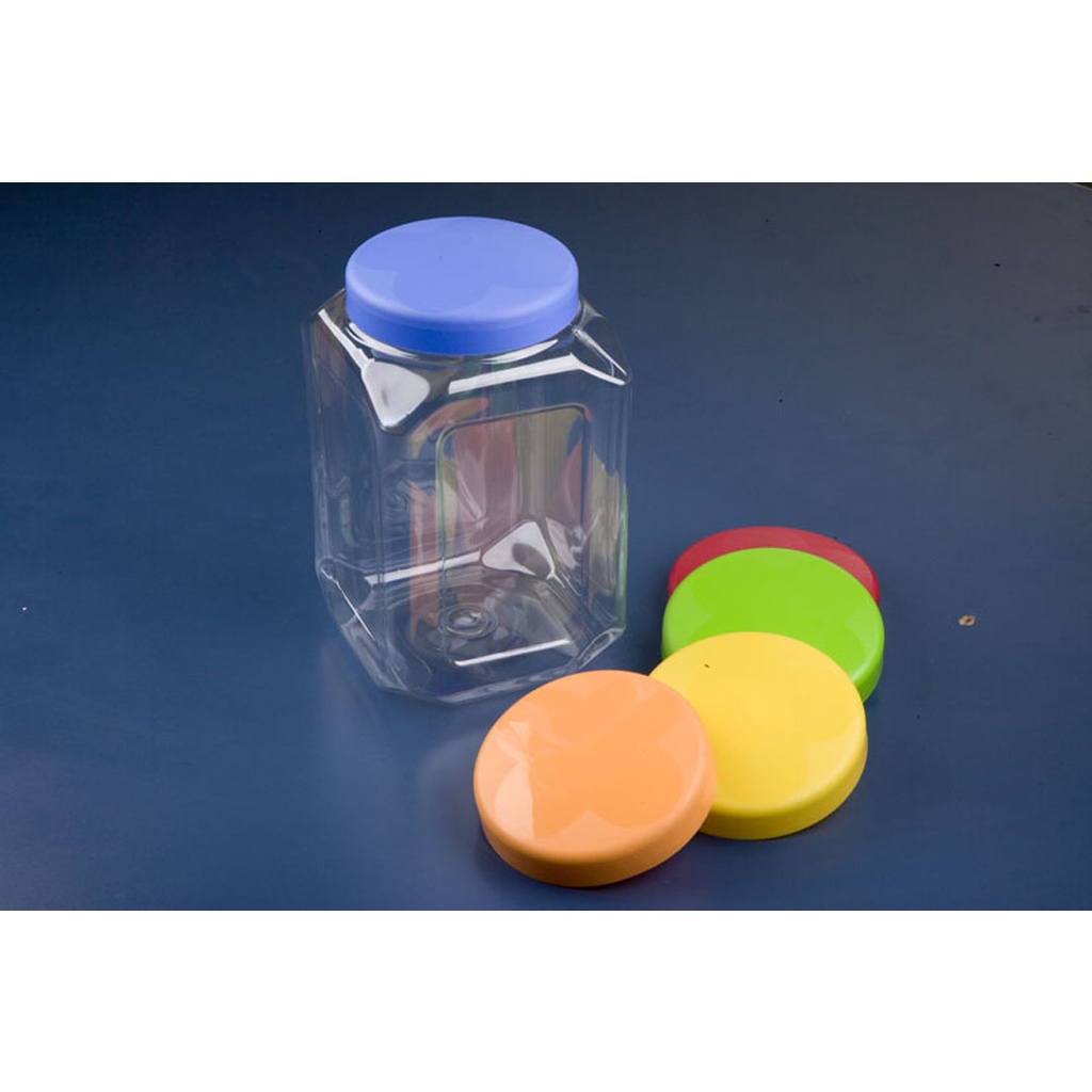 Embalagem Plástica Multiuso Galvanotek Pote Armazenamento 3400ml G1053