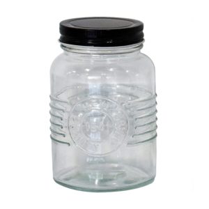 PORTA MANTIMENTO VIDRO/TP METAL 600ML REF 28713