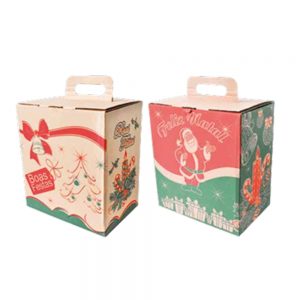 Cesta De Natal 32,3x28,6x19,2 Unidade