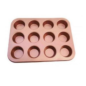 FORMA DE METAL CAPACIDADE P/12 CUPCAKE UD364