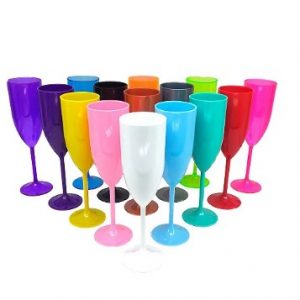 TACA TRANSPARENTE OU COLORIDA UNIDADE TOP TAMPAS