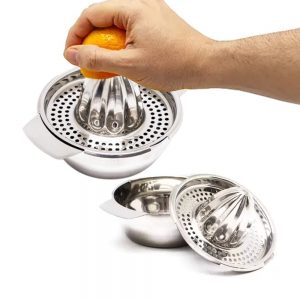 Espremedor De Laranja Premium Manual Em Inox Kehome Qualidade Premium