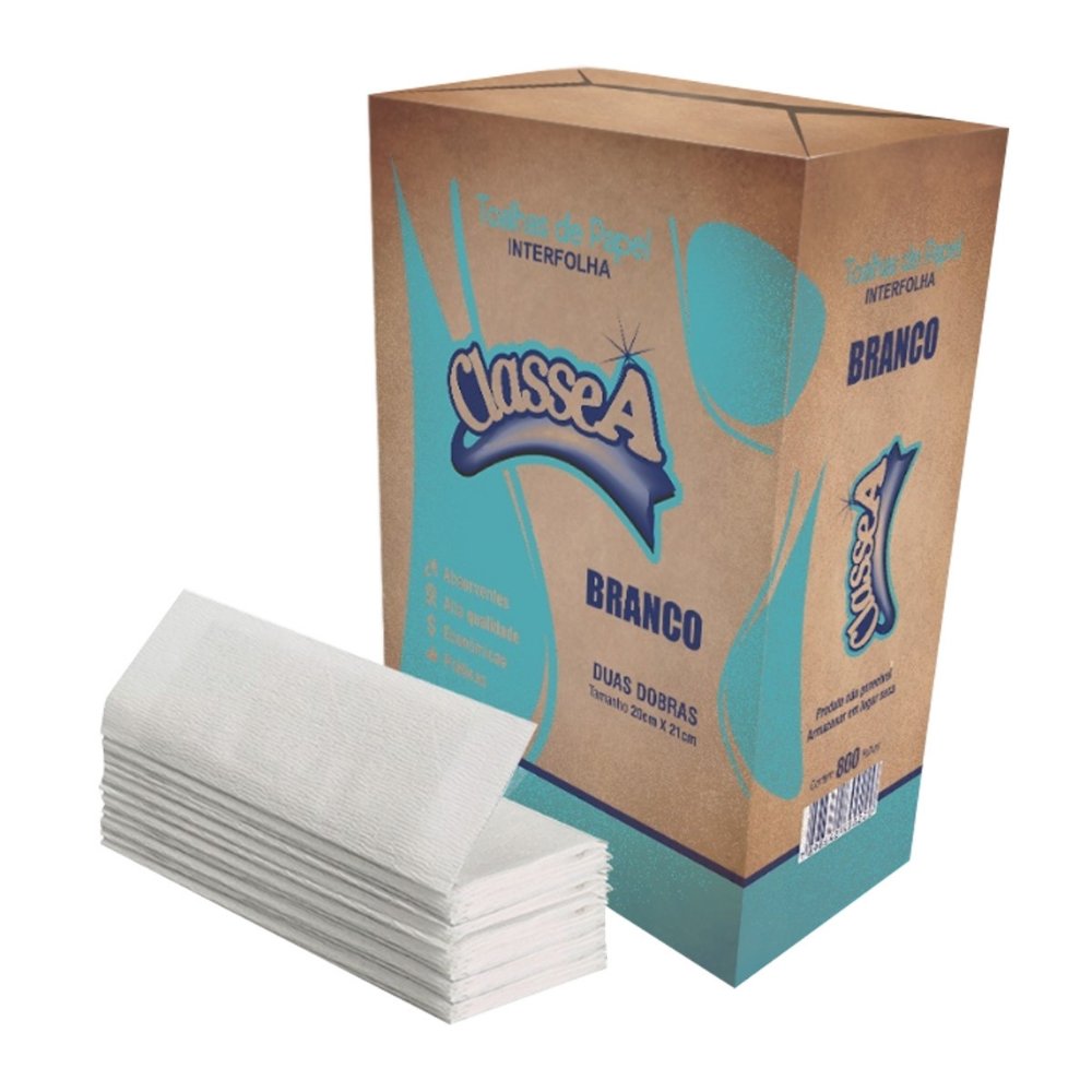 Interfolha Branca 20 x 21 Classe A