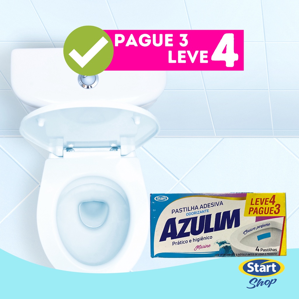 Pastilha adesiva Azulim C/ 4 unidades - Imagem 4