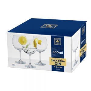 TACA GIN 600ML C/2 UND COD 58602 ANNA