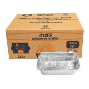 QUENTINHA D12FS (220ML) TAMPA PET CX C/100 UND WYDA