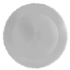 BANDEJA REDONDA 27CM BRANCA REF 0633